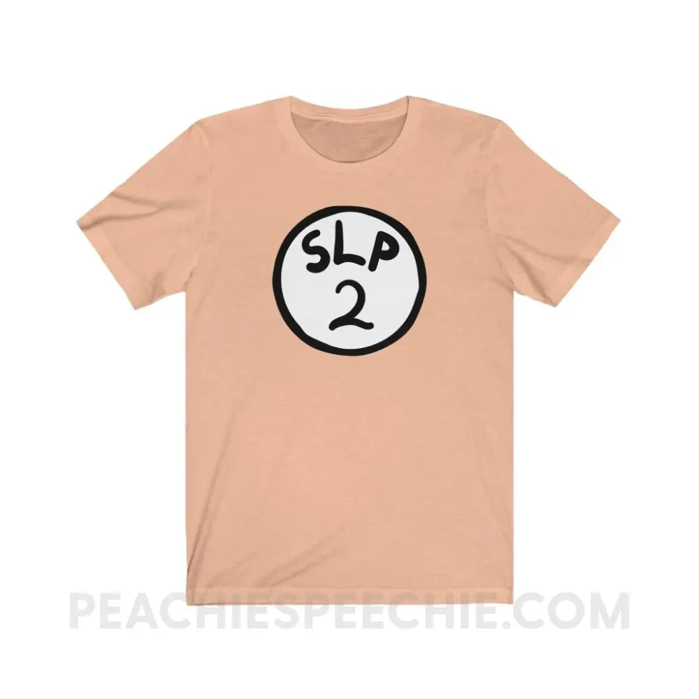 SLP 2 Premium Soft Tee - Heather Peach / XS - T-Shirt peachiespeechie.com