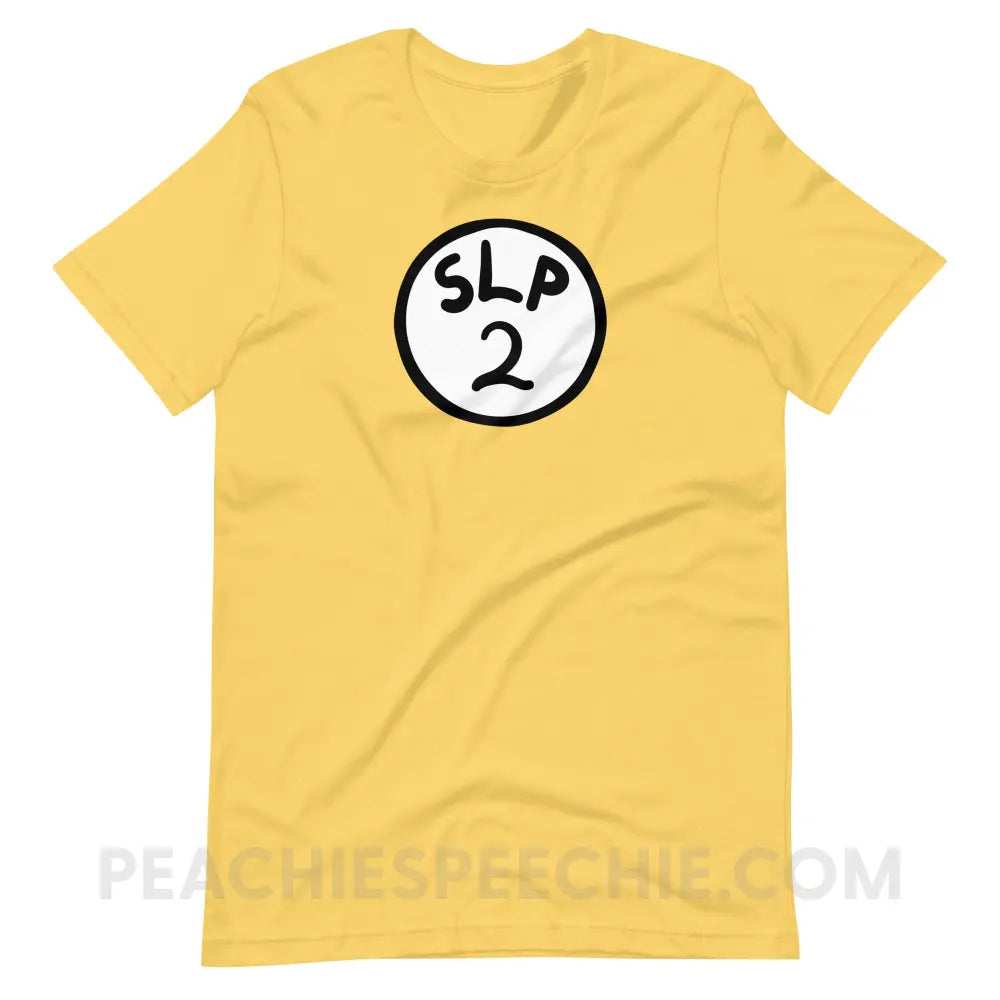 SLP 2 Premium Soft Tee - Yellow / S - T-Shirt peachiespeechie.com