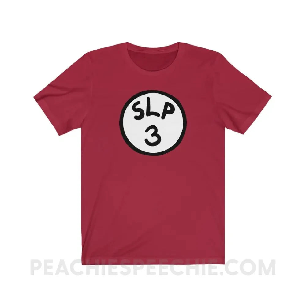 SLP 3 Premium Soft Tee - Canvas Red / XS - T-Shirt peachiespeechie.com