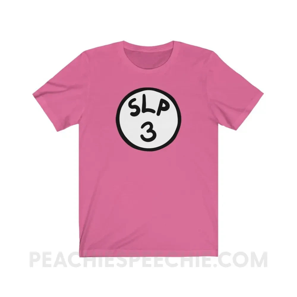 SLP 3 Premium Soft Tee - Charity Pink / XS - T-Shirt peachiespeechie.com