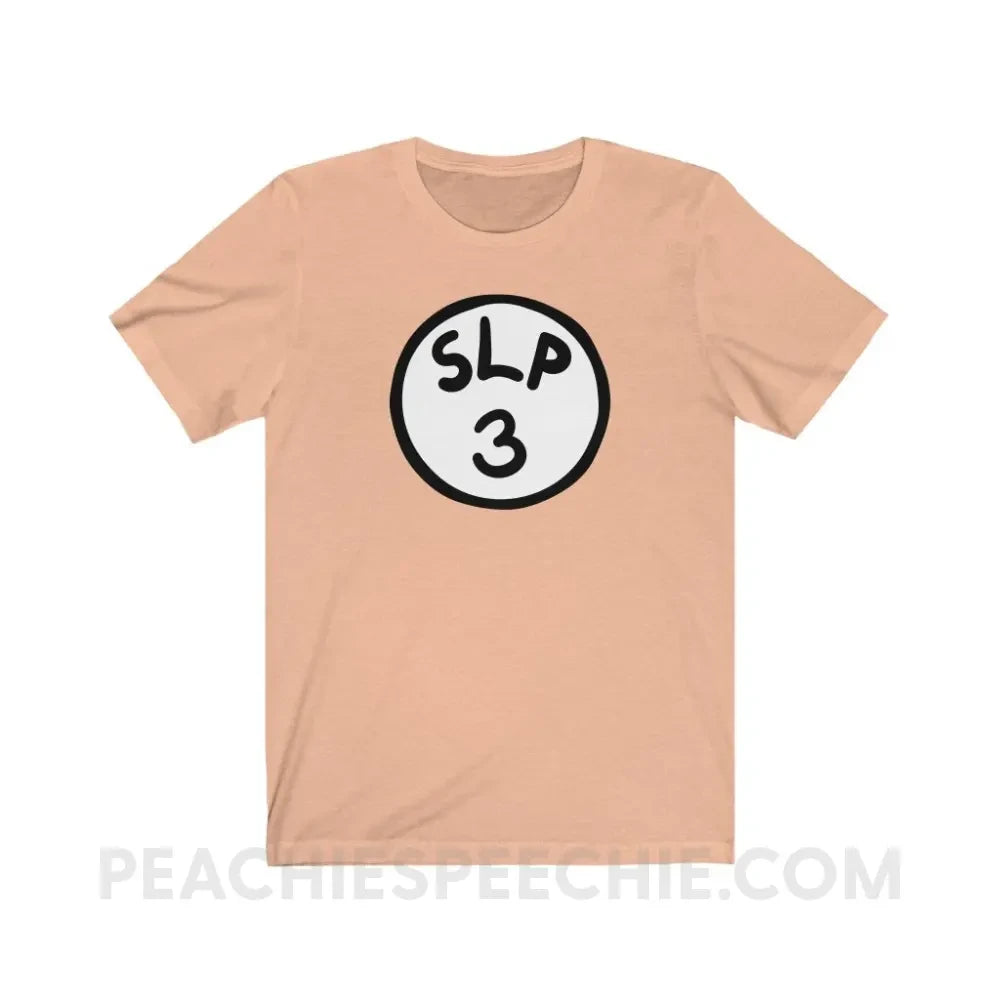 SLP 3 Premium Soft Tee - Heather Peach / XS - T-Shirt peachiespeechie.com
