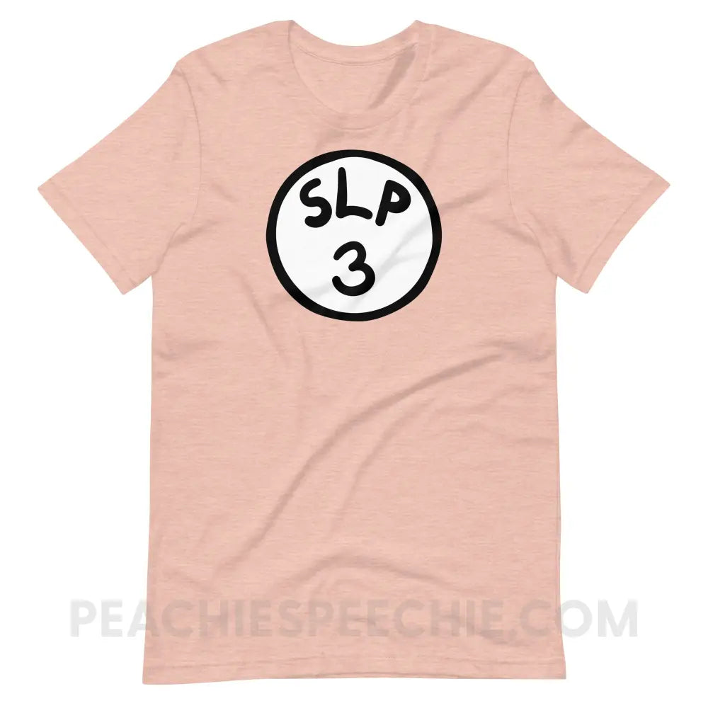 SLP 3 Premium Soft Tee - Heather Prism Peach / XS - T-Shirt peachiespeechie.com