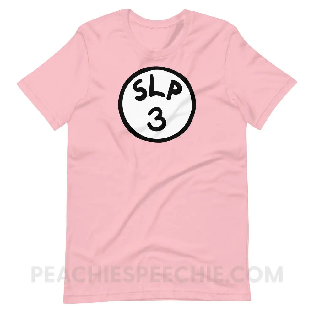 SLP 3 Premium Soft Tee - Pink / S - T-Shirt peachiespeechie.com