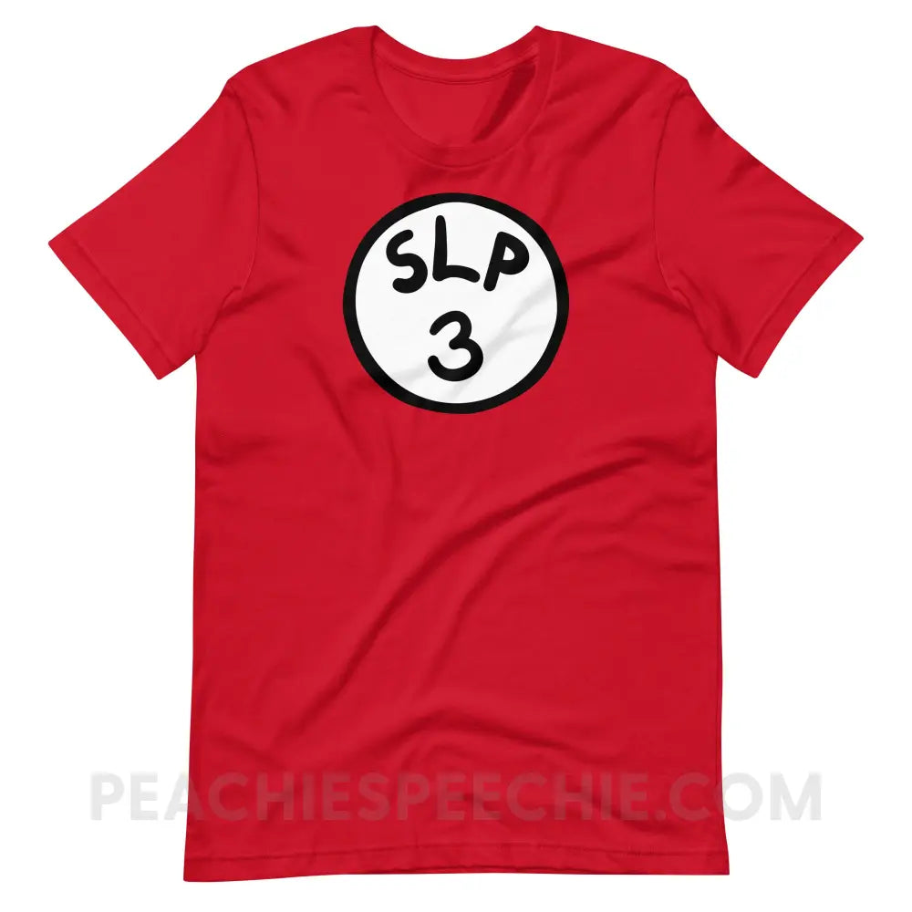 SLP 3 Premium Soft Tee - Red / XS - T-Shirt peachiespeechie.com