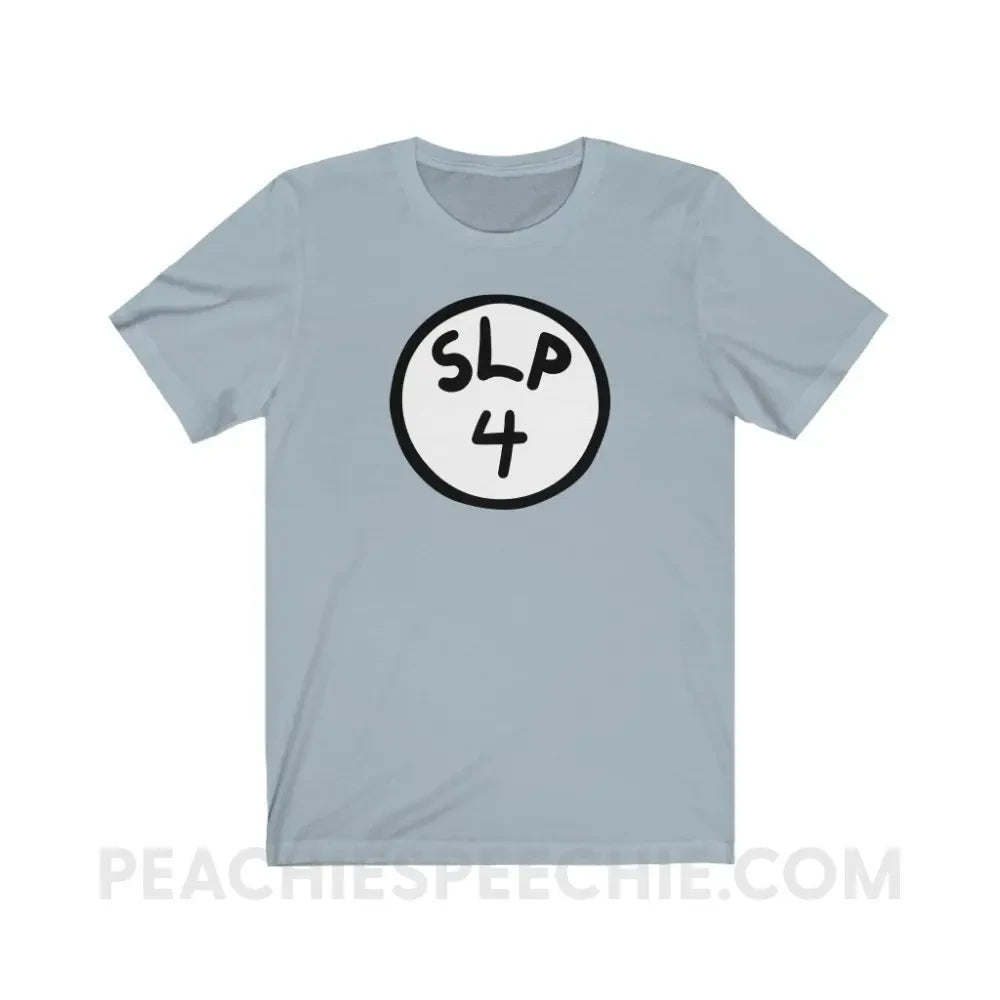 SLP 4 Premium Soft Tee - Light Blue / XS - T-Shirt peachiespeechie.com