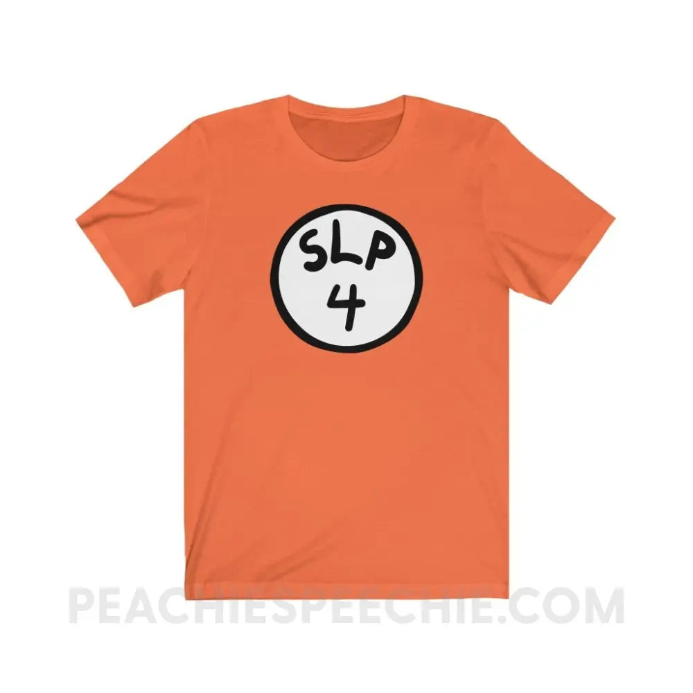 SLP 4 Premium Soft Tee - Orange / XS - T-Shirt peachiespeechie.com