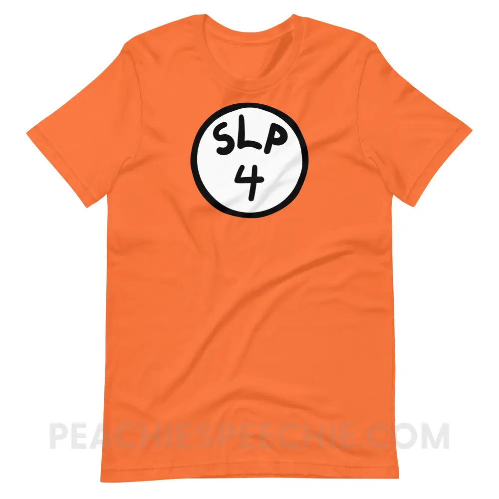 SLP 4 Premium Soft Tee - Orange / XS - T-Shirt peachiespeechie.com