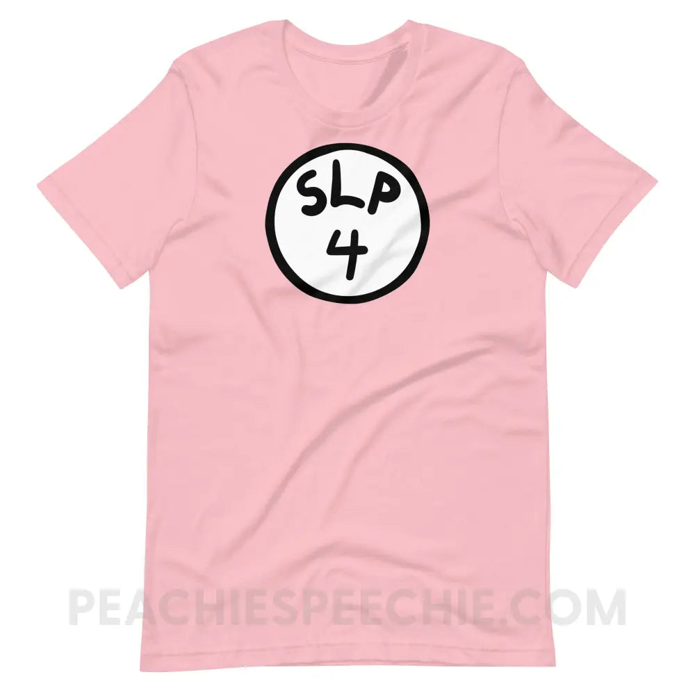 SLP 4 Premium Soft Tee - Pink / S - T-Shirt peachiespeechie.com