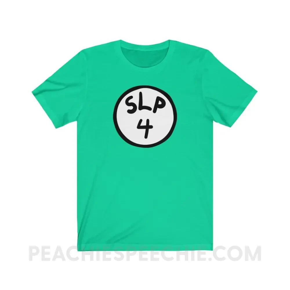 SLP 4 Premium Soft Tee - Teal / XS - T-Shirt peachiespeechie.com