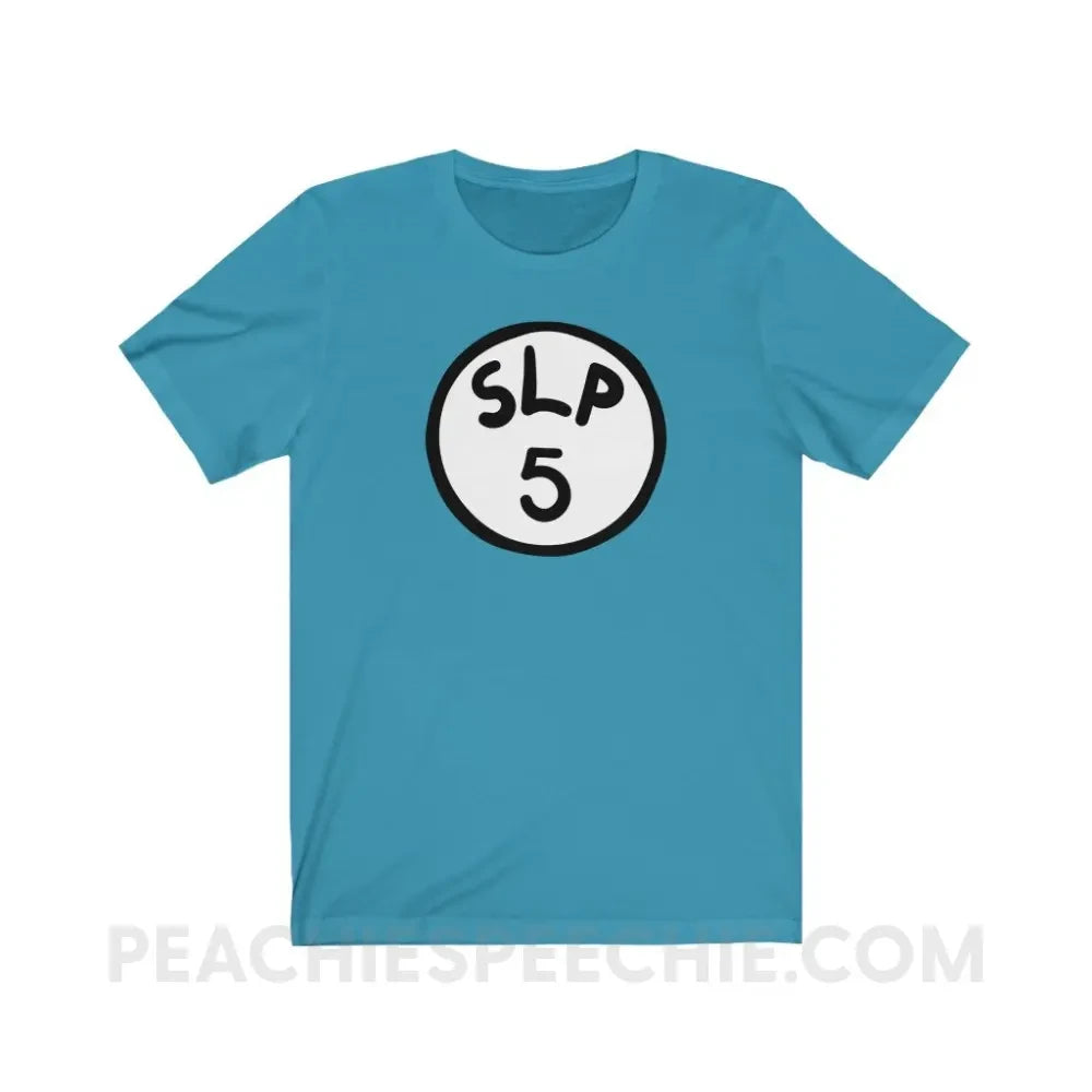 SLP 5 Premium Soft Tee - Aqua / XS - T-Shirt peachiespeechie.com