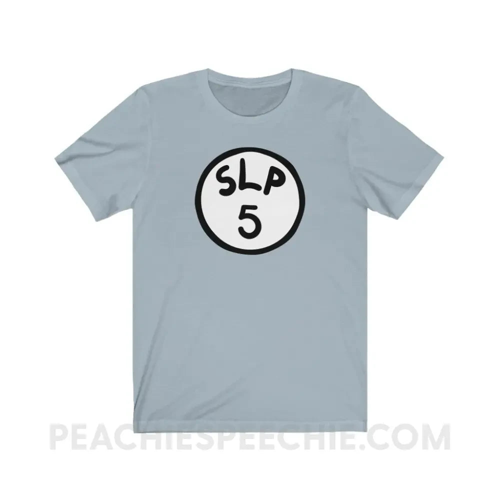 SLP 5 Premium Soft Tee - Light Blue / XS - T-Shirt peachiespeechie.com