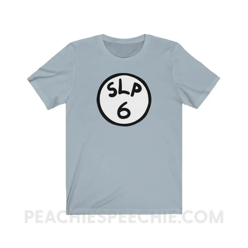 SLP 6 Premium Soft Tee - Light Blue / XS - T-Shirt peachiespeechie.com