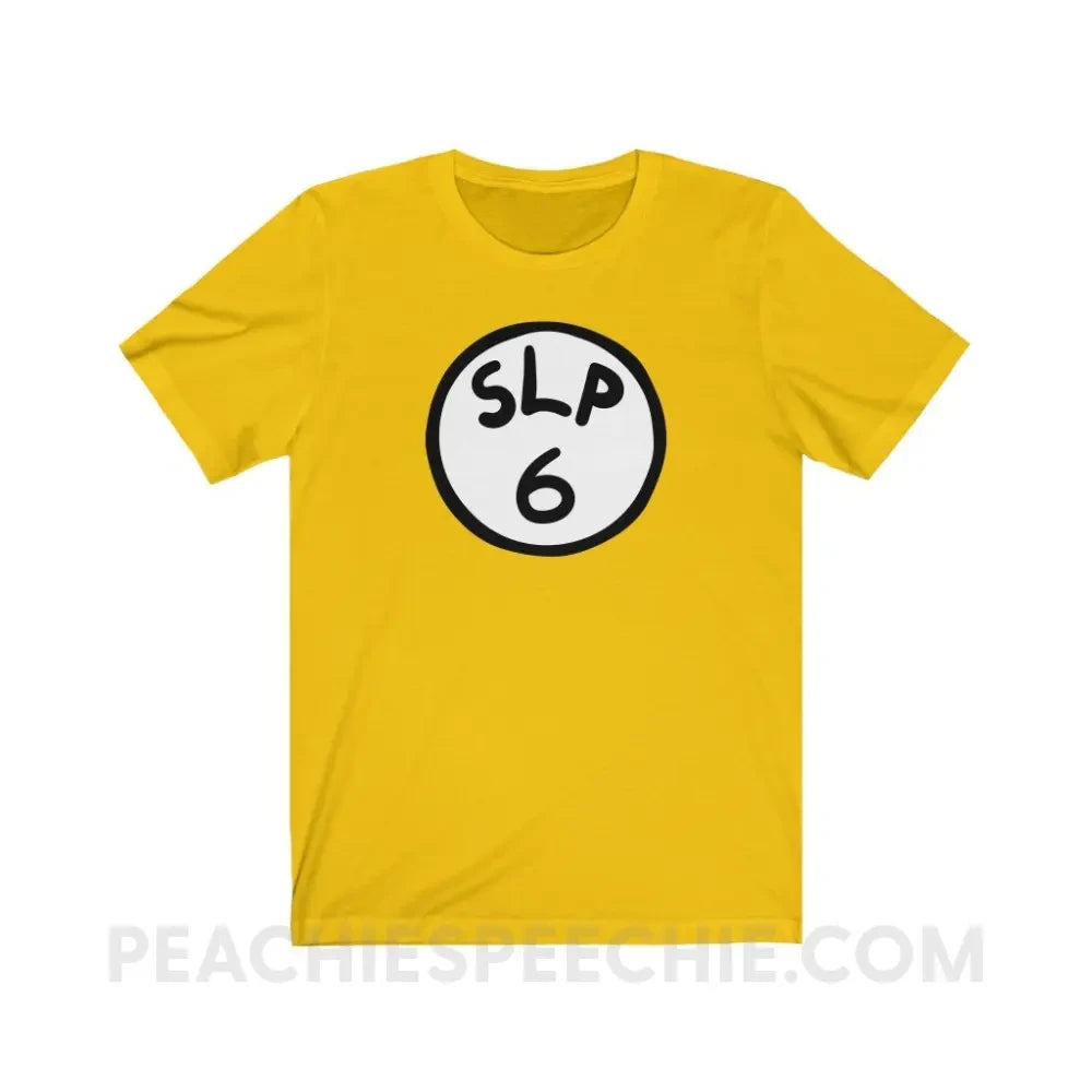 SLP 6 Premium Soft Tee - Maize Yellow / XS - T-Shirt peachiespeechie.com