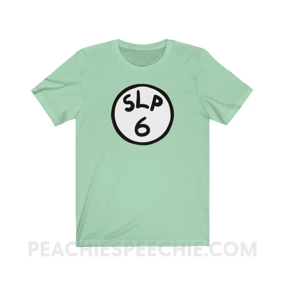 SLP 6 Premium Soft Tee - Mint / XS - T-Shirt peachiespeechie.com