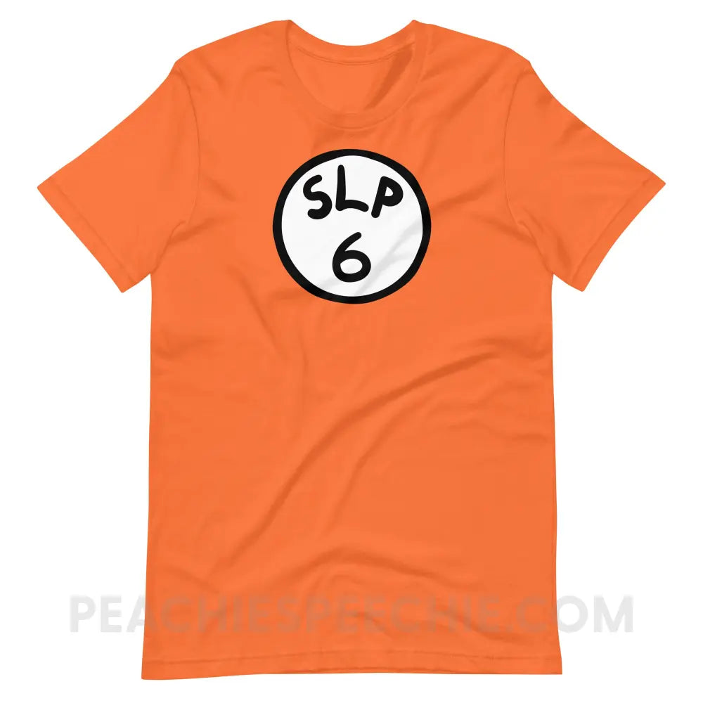 SLP 6 Premium Soft Tee - Orange / XS - T-Shirt peachiespeechie.com