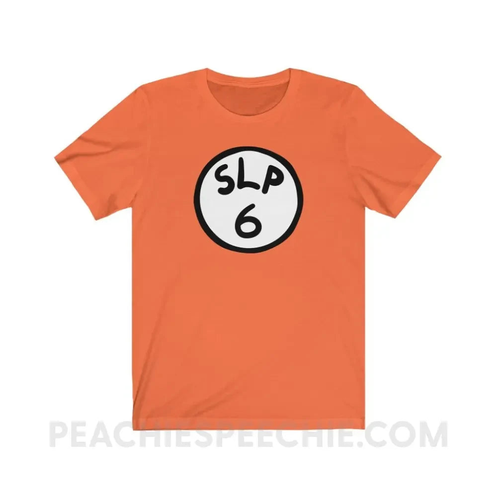 SLP 6 Premium Soft Tee - Orange / XS - T-Shirt peachiespeechie.com