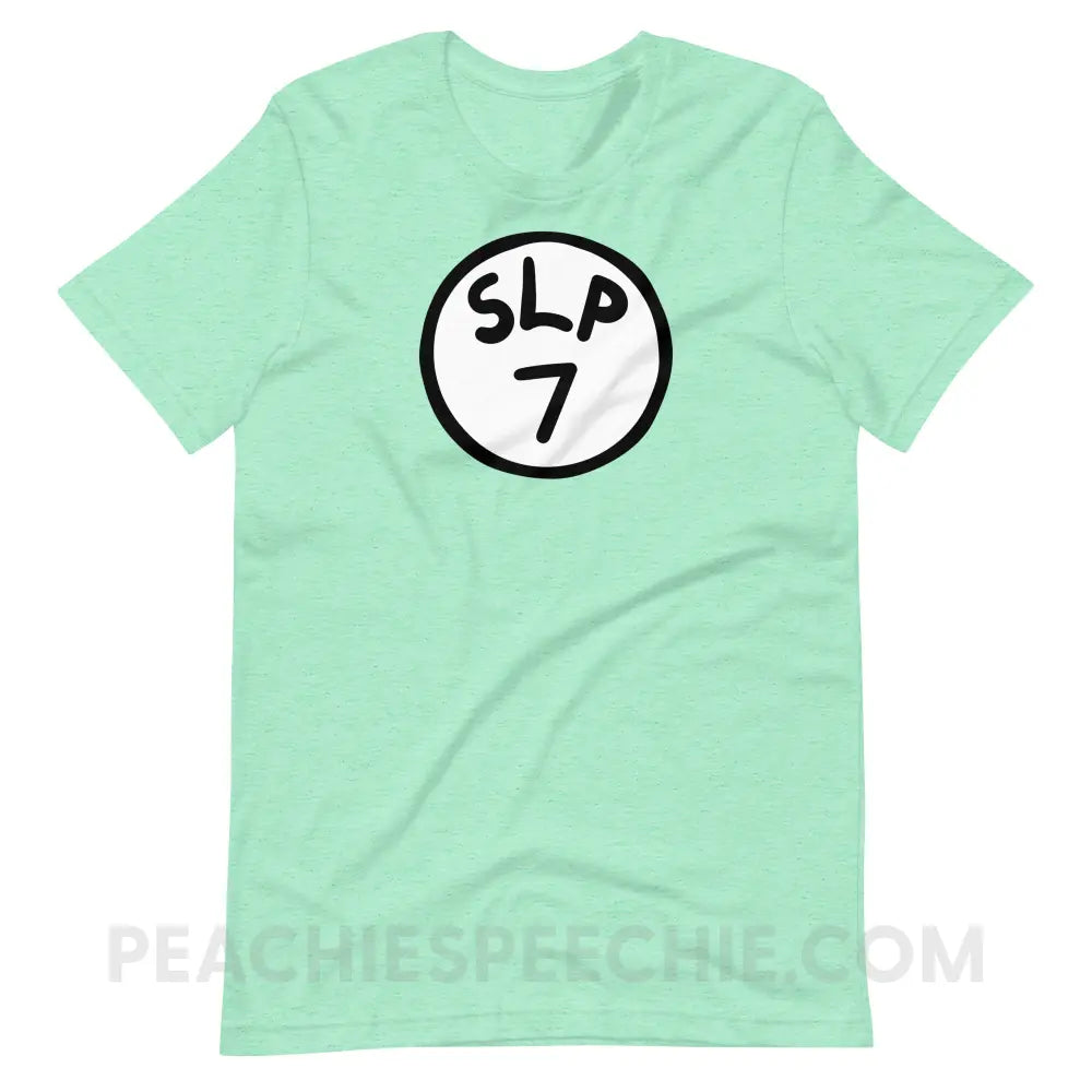 SLP 7 Premium Soft Tee - Heather Mint / S - T-Shirt peachiespeechie.com