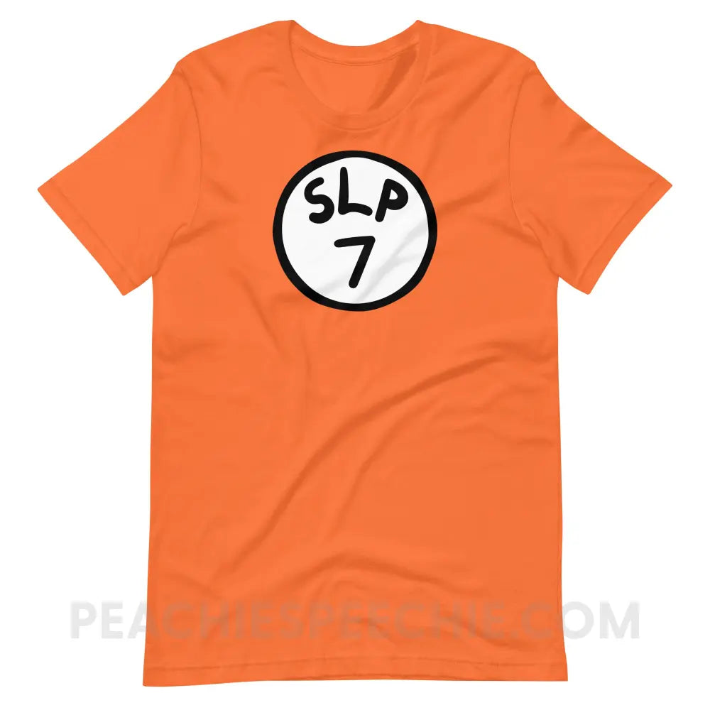 SLP 7 Premium Soft Tee - Orange / XS - T-Shirt peachiespeechie.com
