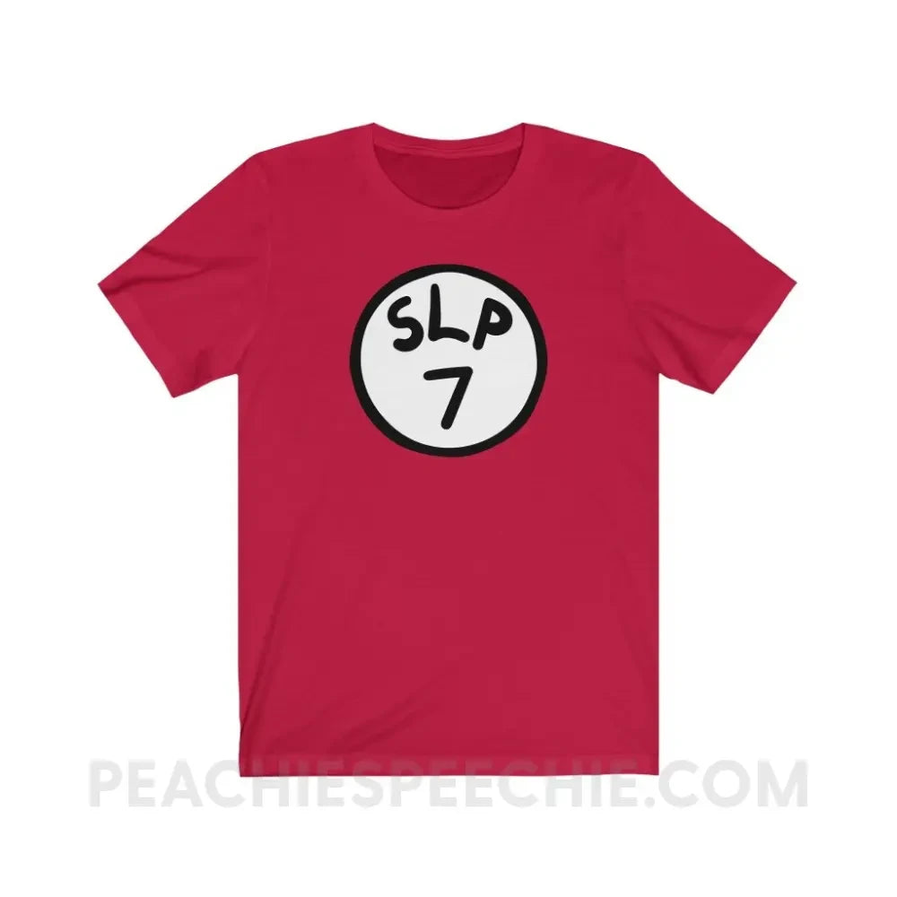 SLP 7 Premium Soft Tee - Red / XS - T-Shirt peachiespeechie.com