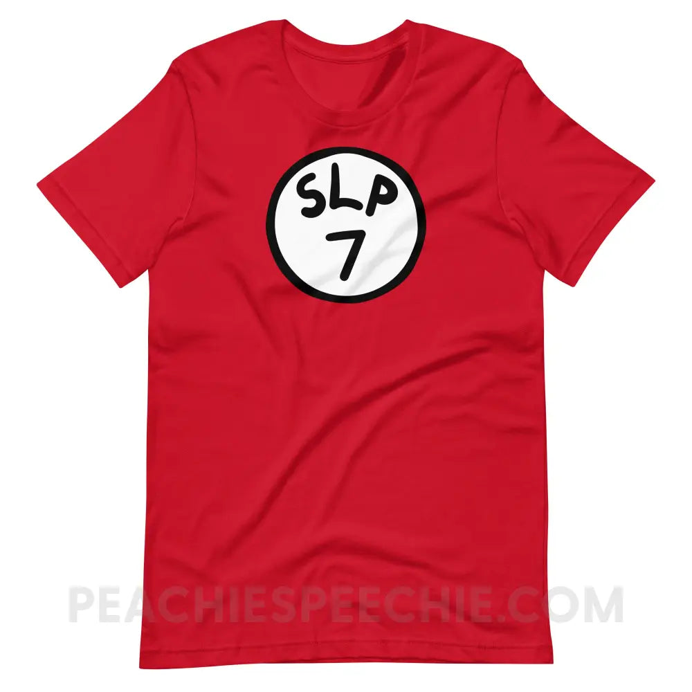 SLP 7 Premium Soft Tee - Red / XS - T-Shirt peachiespeechie.com