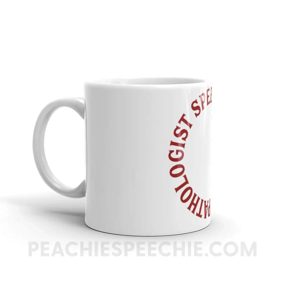 SLP Circle Coffee Mug - Mugs peachiespeechie.com