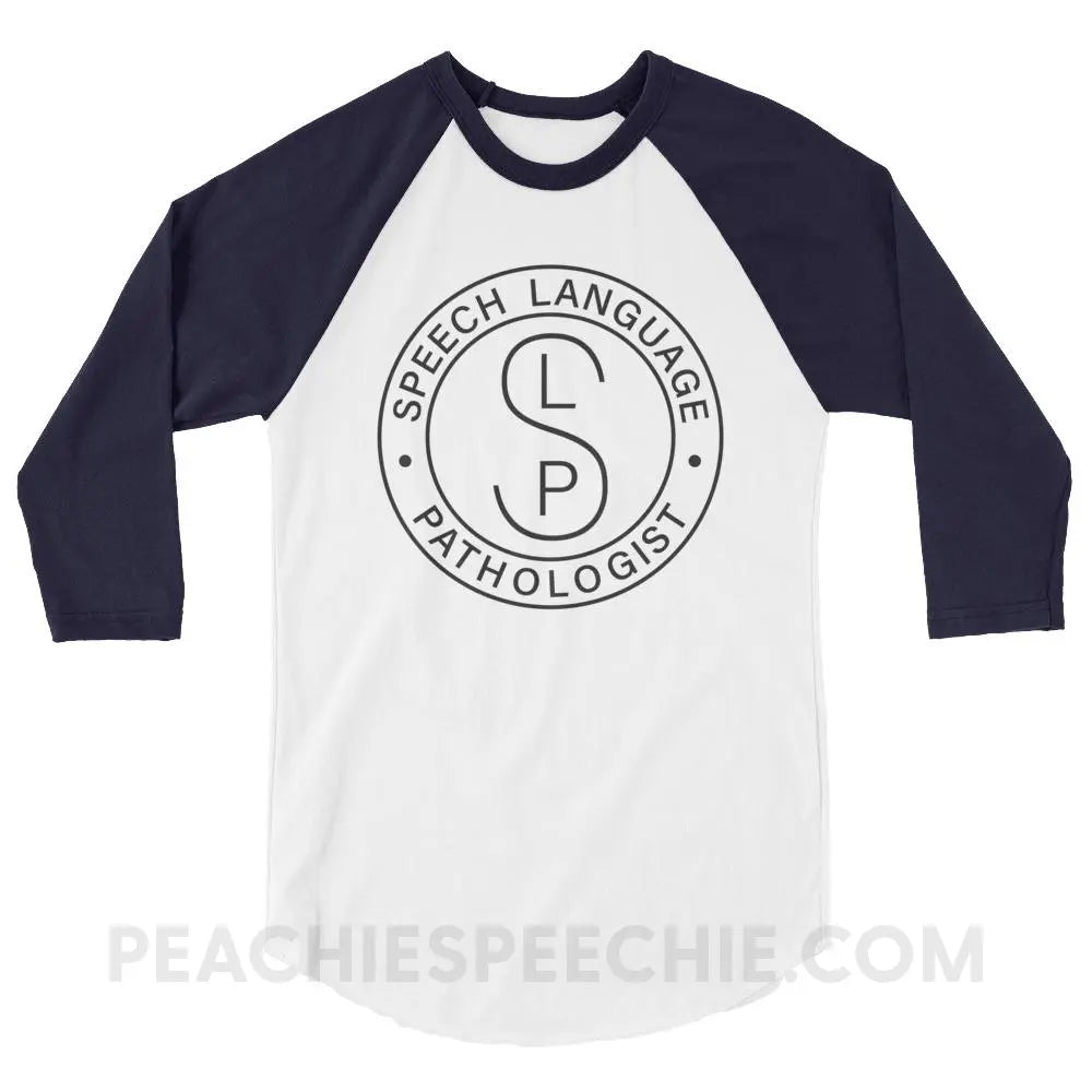 SLP Emblem Baseball Tee - T - Shirts & Tops peachiespeechie.com