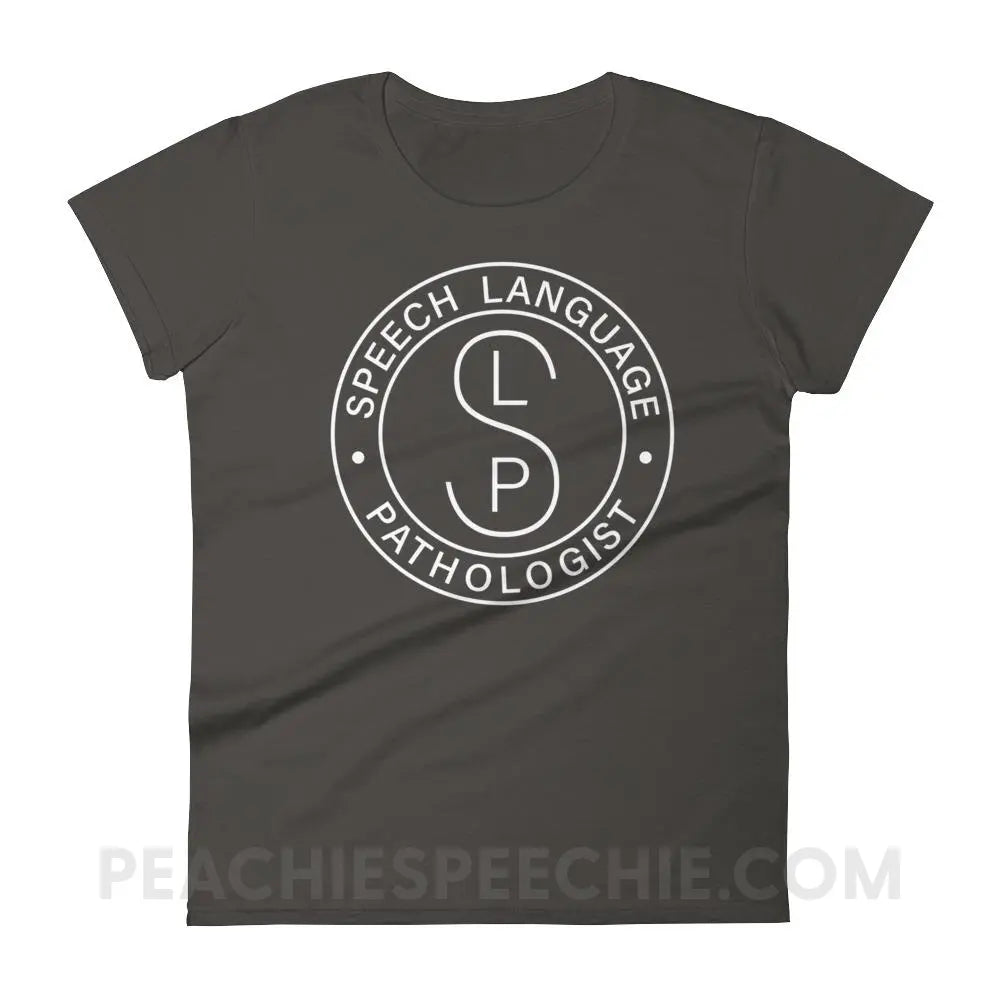 SLP Emblem Women’s Trendy Tee - T-Shirts & Tops peachiespeechie.com