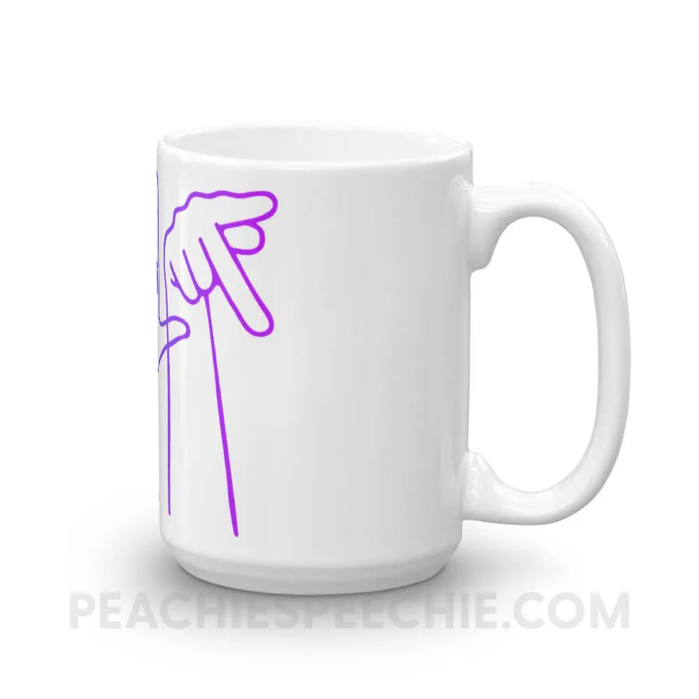 SLP Hands Coffee Mug - 15oz - Mugs peachiespeechie.com