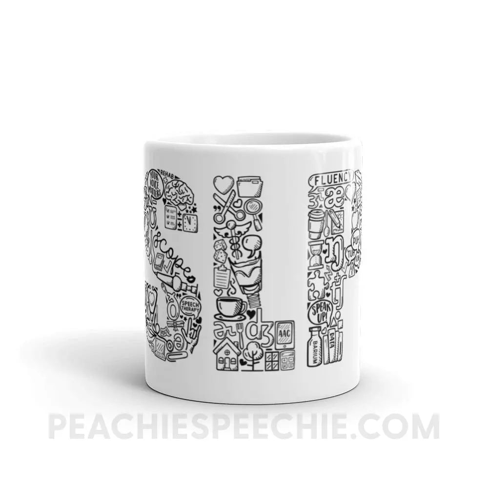SLP Icons Coffee Mug - 11oz - Mugs peachiespeechie.com