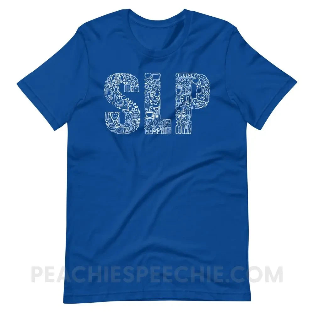 SLP Icons Premium Soft Tee - True Royal / S T - Shirts & Tops peachiespeechie.com