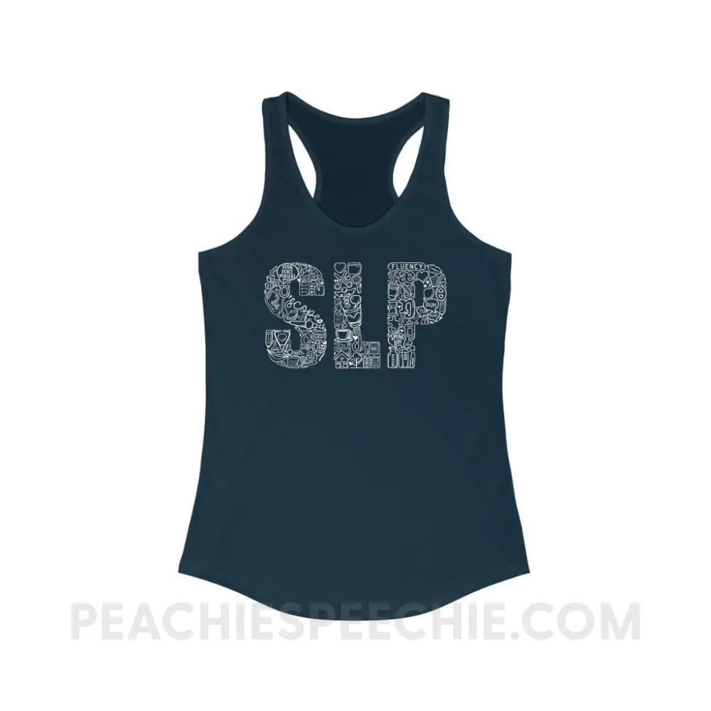 SLP Icons Superfly Racerback - Solid Midnight Navy / XS - Tank Tops peachiespeechie.com