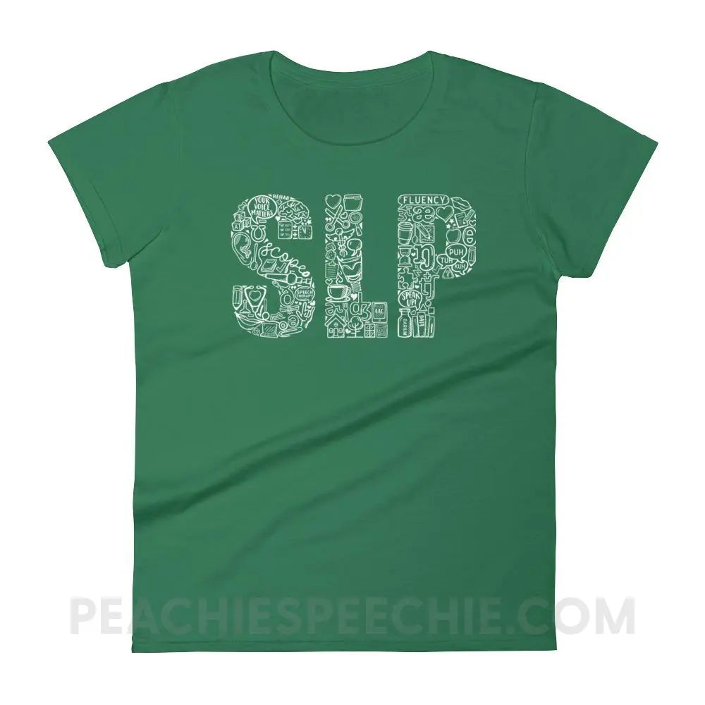 SLP Icons Women’s Trendy Tee - T-Shirts & Tops peachiespeechie.com
