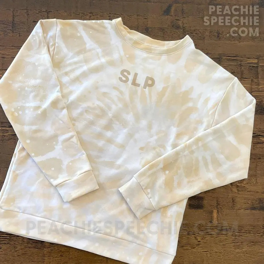 SLP Neutral Tie-Dye Comfy Sweatshirt - Hoodies & Sweatshirts peachiespeechie.com