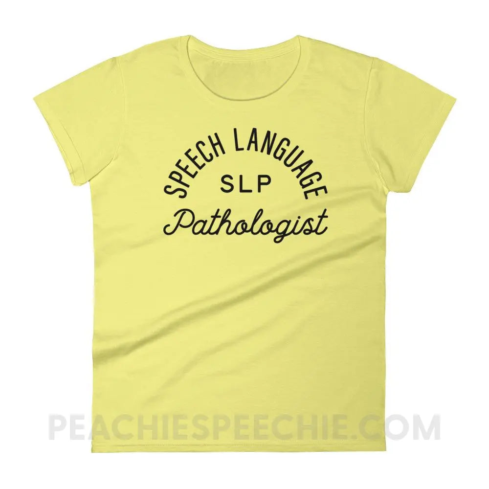 SLP Stamp Women’s Trendy Tee - T-Shirts & Tops peachiespeechie.com