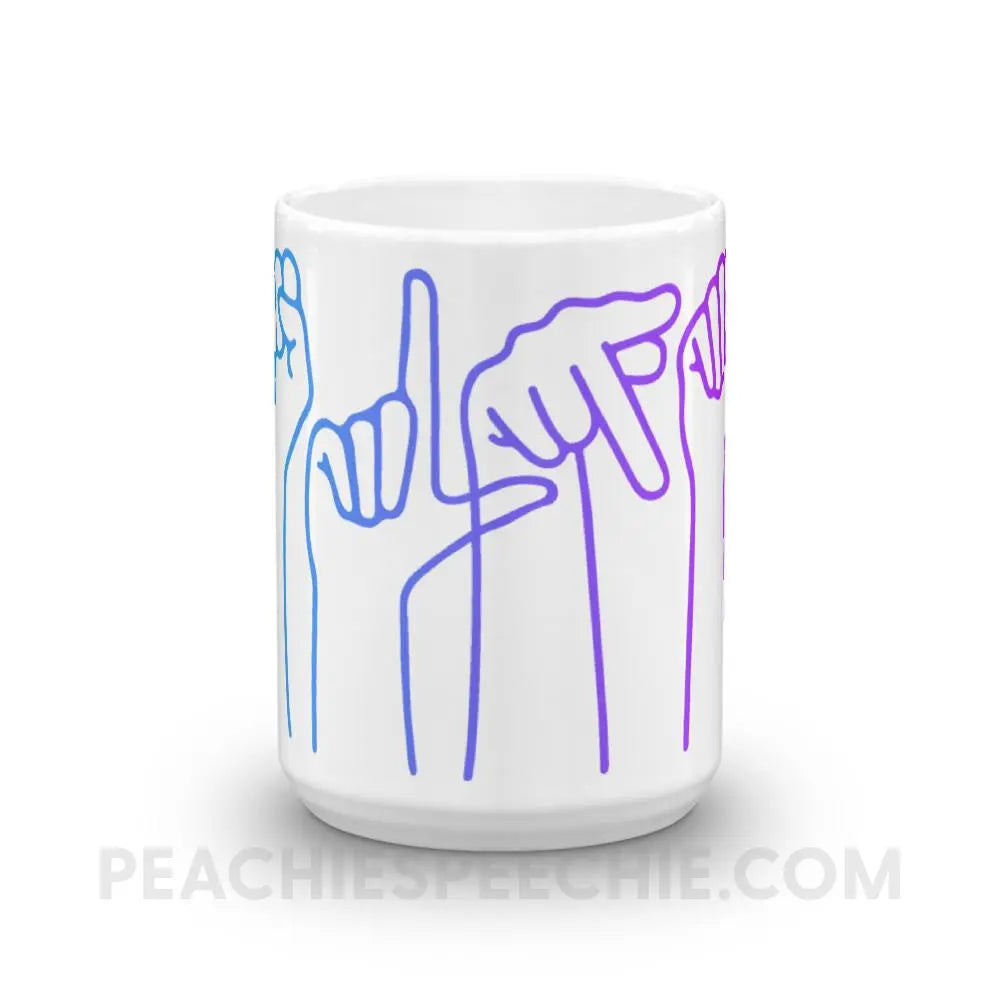 SLPA Hands Coffee Mug - Mugs peachiespeechie.com