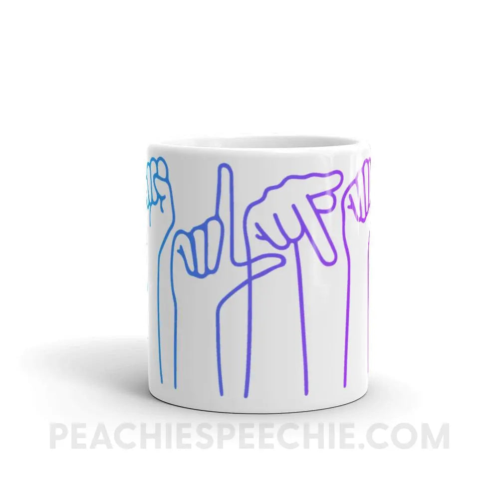 SLPA Hands Coffee Mug - Mugs peachiespeechie.com