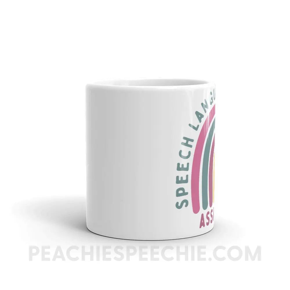 SLPA Rainbow Mug - Mugs peachiespeechie.com
