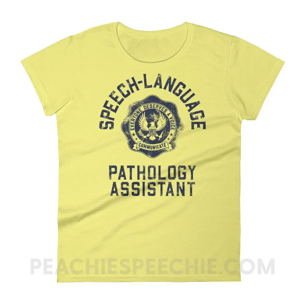 SLPA University Women’s Trendy Tee - T-Shirts & Tops peachiespeechie.com