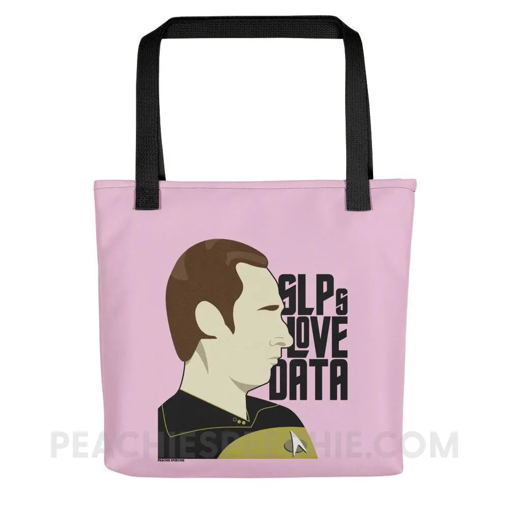SLPs Love Data Tote Bag - Bags peachiespeechie.com