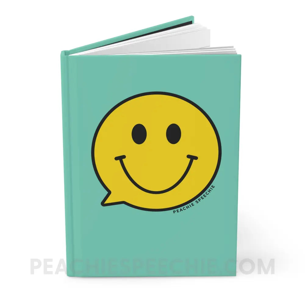 Smiley Face Speech Bubble Journal - Paper products peachiespeechie.com