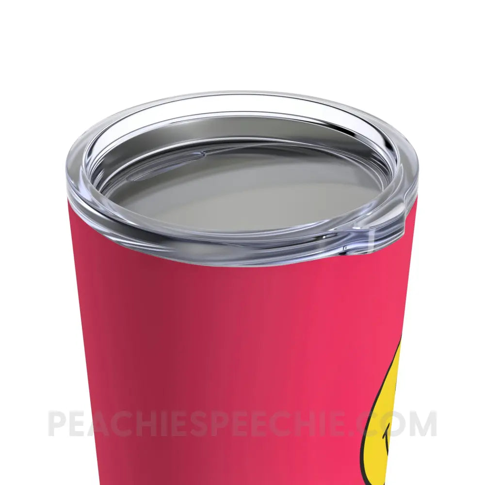 Smiley Face Speech Bubble Tumbler - 20oz - Mug peachiespeechie.com