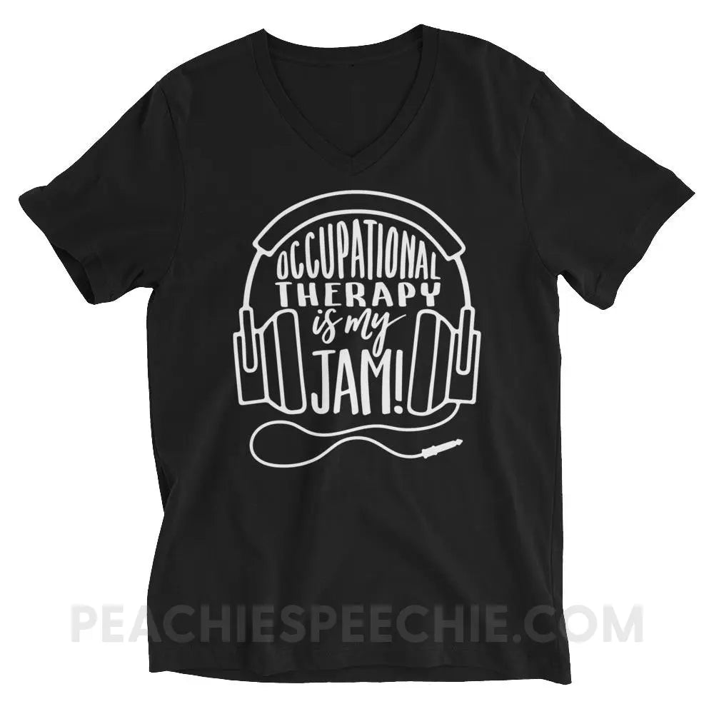 OT Jam Soft V-Neck - XS - T-Shirts & Tops peachiespeechie.com