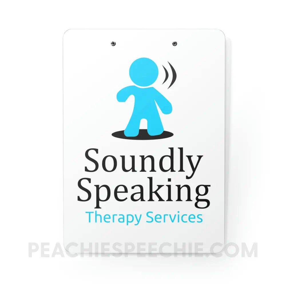 Soundly Speaking Clipboard - White / One size - Home Decor peachiespeechie.com