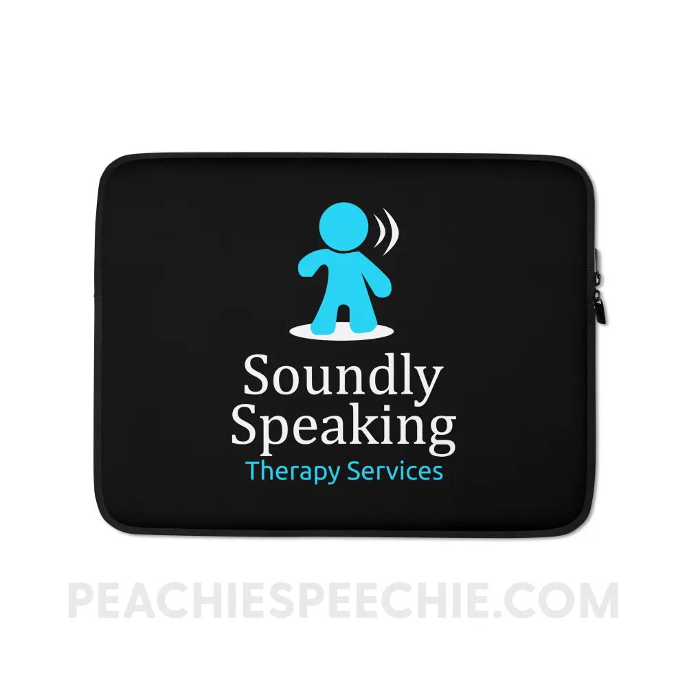 Soundly Speaking Laptop Sleeve - 13″ - peachiespeechie.com