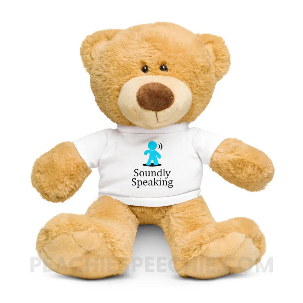 Soundly Speaking Teddy Bear - peachiespeechie.com