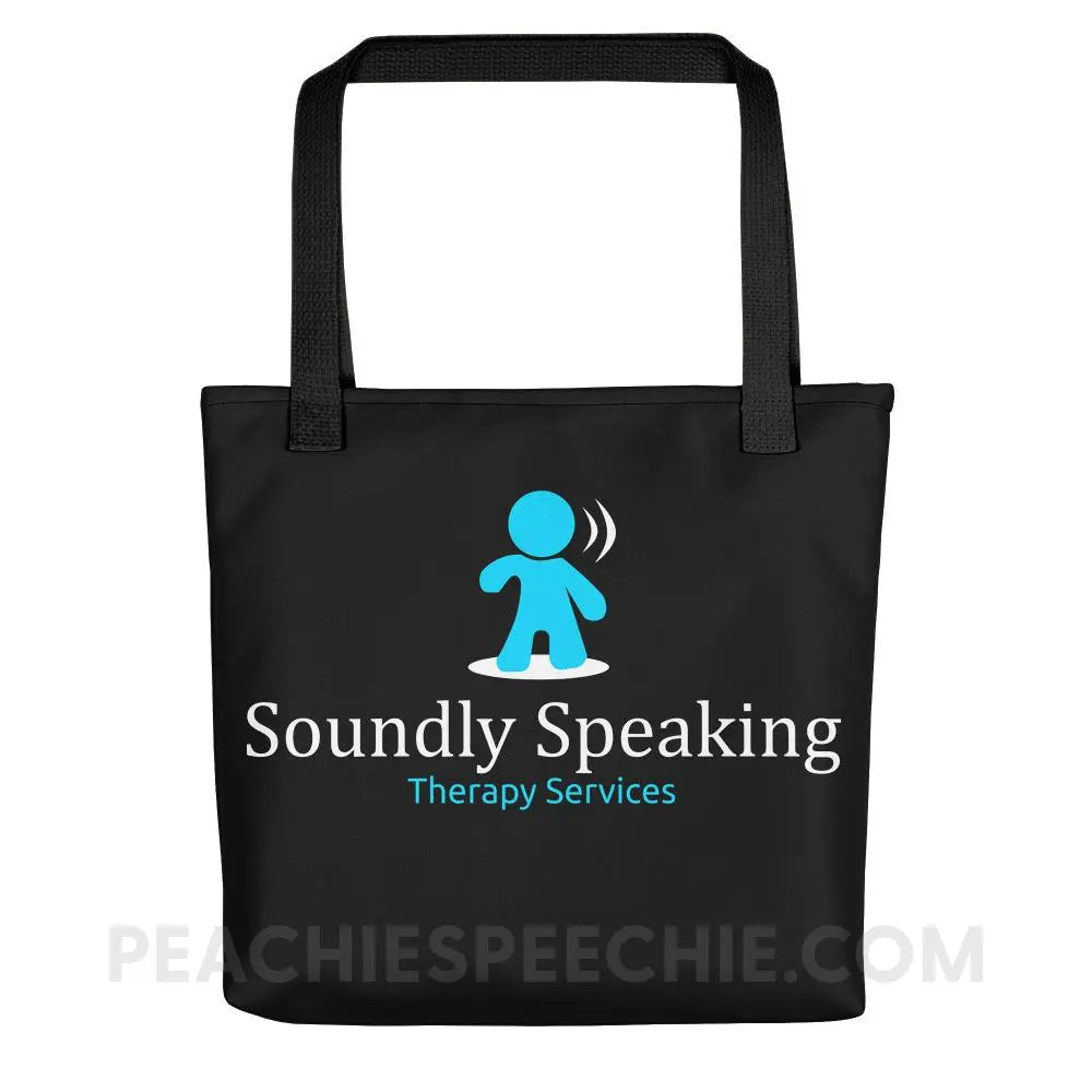 Soundly Speaking Tote Bag - custom product peachiespeechie.com