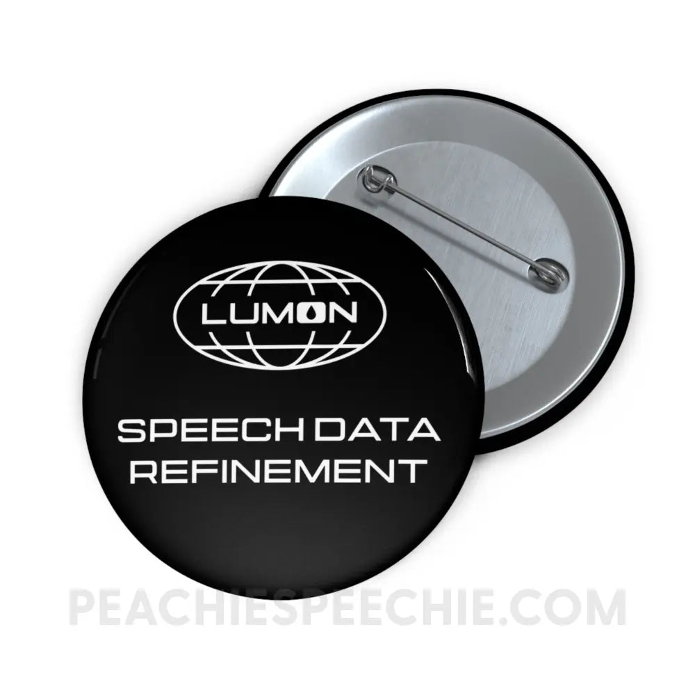 Speech Data Refinement Button - 2.25’’ - Accessories peachiespeechie.com