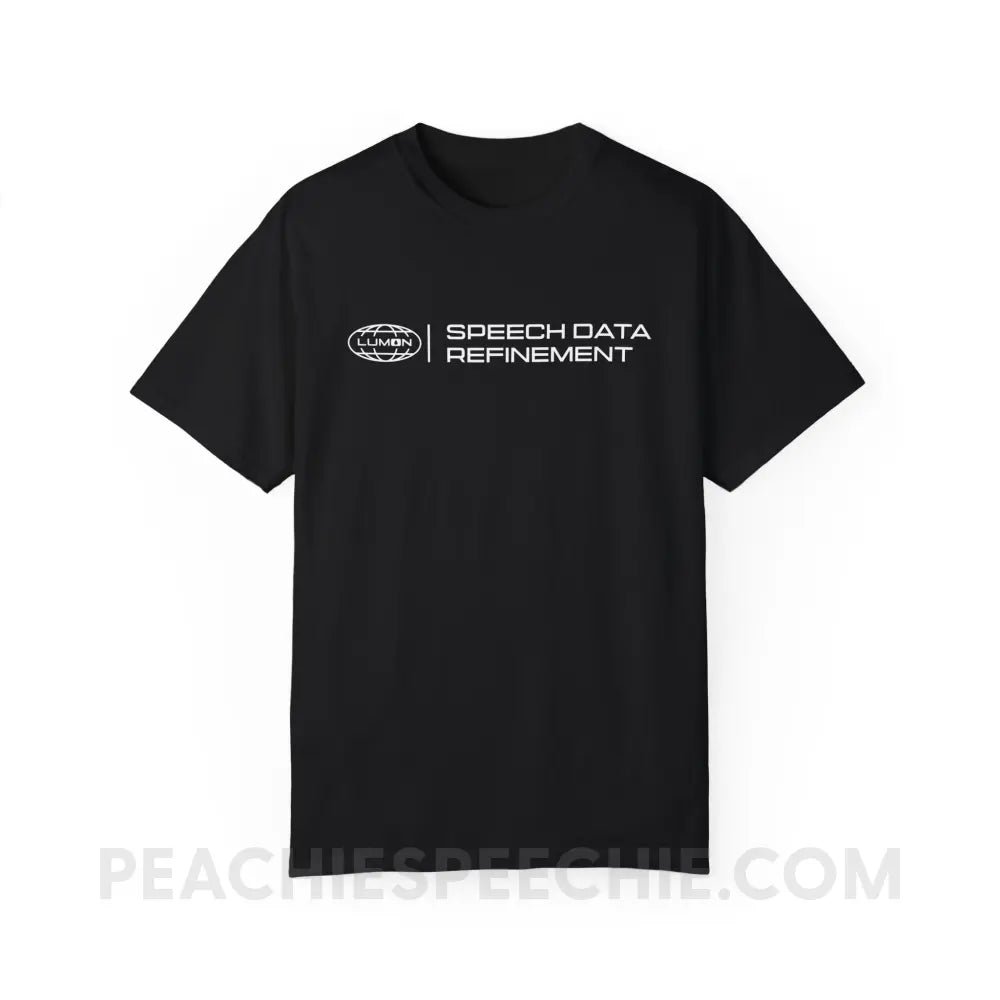 Speech Data Refinement Comfort Colors Tee - T-Shirt peachiespeechie.com