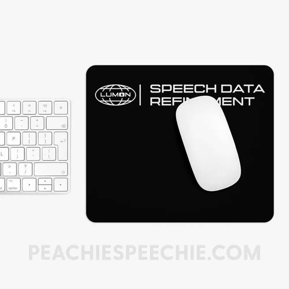 Speech Data Refinement Mouse Pad - Home Decor peachiespeechie.com