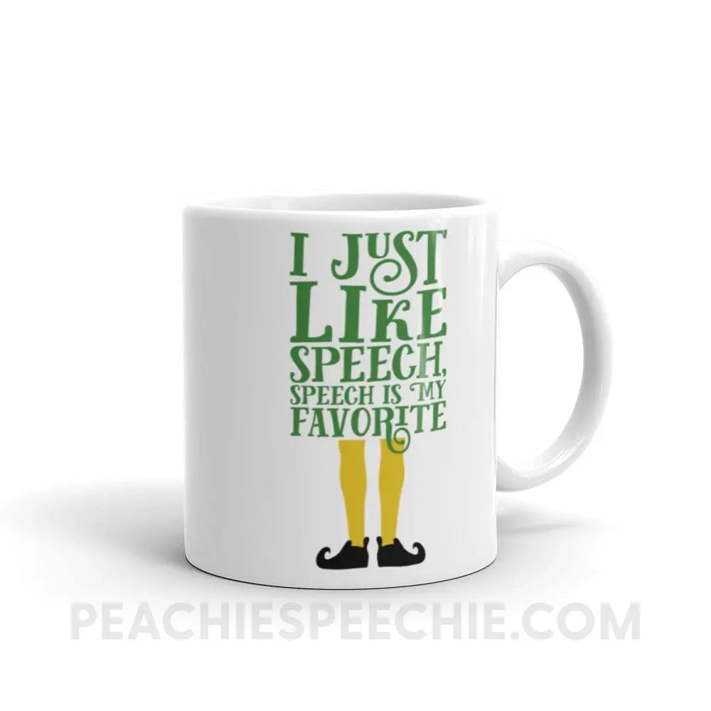 Speech Elf Coffee Mug - 11oz - Mugs peachiespeechie.com
